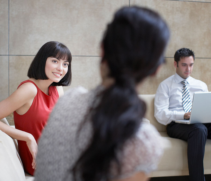 Professionals having a meeting